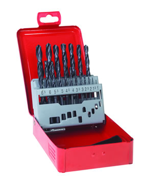 1-10mm HSS Rolled Twist Drill Sets